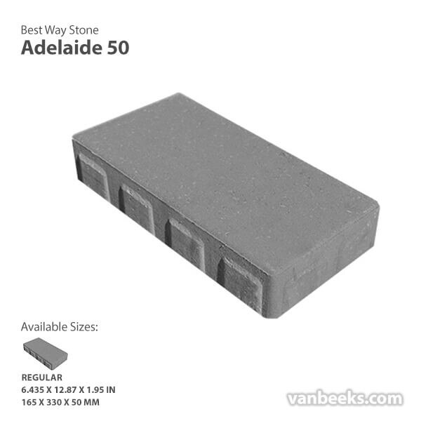 BWS Adelaide 50 Concrete Paver Van Beek's